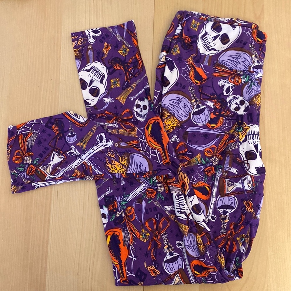 NWOT - LLR Halloween leggings - OS